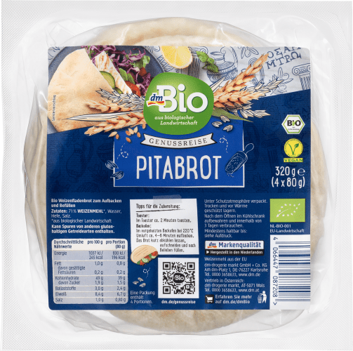 Pita, Brot, 320 g