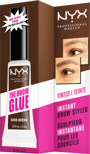 Augenbrauengel The Brow Glue Styler 04 g Brown, 5 Dark