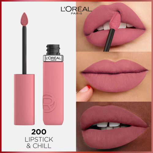 Lippenstift 200 ml Chill, Lipstick Matte 5 & 16H, Infaillible Resistance