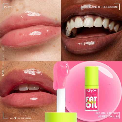 Lip 02 Oil Call, Fat Missed Lipgloss Drip 4,8 ml