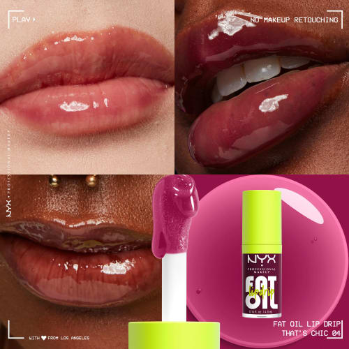 Lipgloss Fat Oil 4,8 Drip ml Lip Chic , 04 Thats