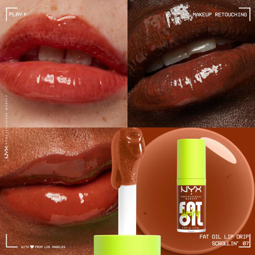 Lipgloss Fat Oil Lip Drip Scrollin, 4,8 07 ml
