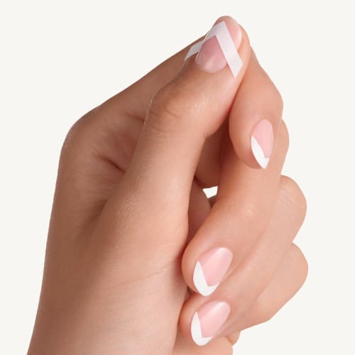 Nagelschablone French Manicure 01 French 60 & Tips St Tricks