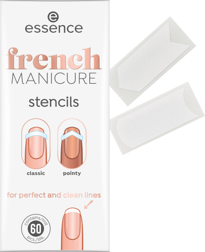 Nagelschablone French 01 & St French Tricks, 60 Manicure Tips