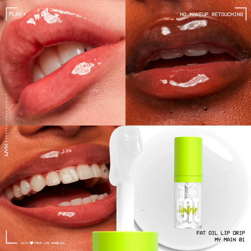 Lip Lipgloss Oil 01 My Drip 4,8 ml Main, Fat
