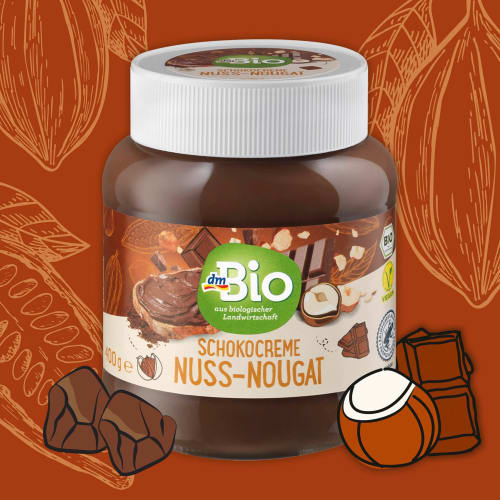 Nuss-Nougat-Creme, Schokoladenaufstrich, 400 g