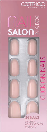 Künstliche Nägel Nail Salon In A Box Click On Nails 010, 24 St | Künstliche Fingernägel & Nageldesign