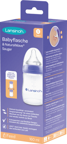 Babyflasche NaturalWave, von Geburt an, 1 St 160ml