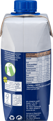 Proteindrink Schoko Geschmack, trinkfertig, vegan, 330 ml