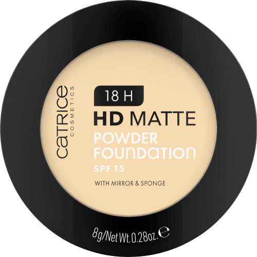 Foundation 18H HD Matte 010W, LSF 15, 8 g