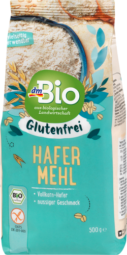 g 500 Hafer-Mehl, glutenfrei, Mehl,
