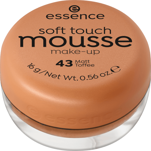 Foundation Soft Touch Mousse 43 Matt Toffee, 16 g
