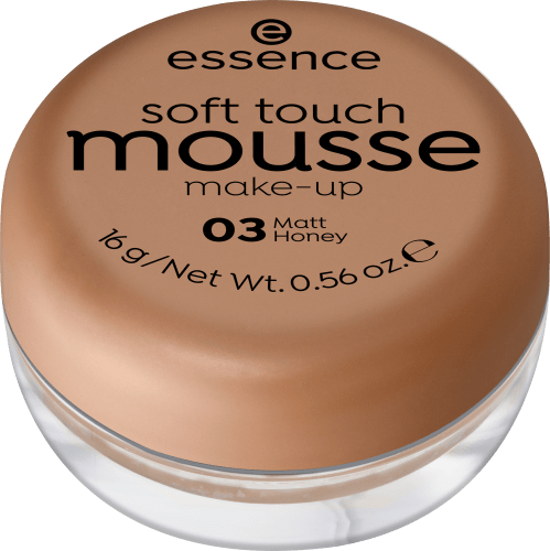 Foundation Soft Touch Mousse 03 g Honey, Matt 16