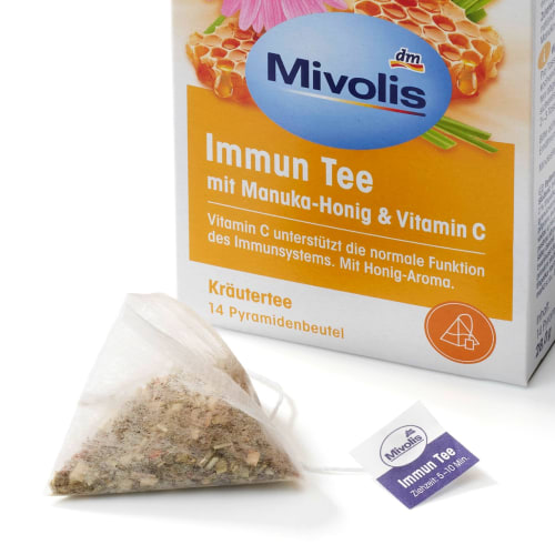 Kräutertee Immun Tee mit Vitamin g Honig C Beutel), und (14 Manuka 28