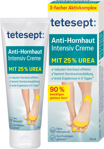 Fußcreme Anti Hornhaut 25 % Urea, 75 ml