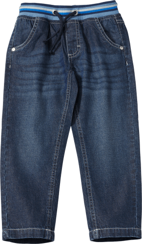 Jeans mit blau, St 104, Gr. Schnitt, geradem 1