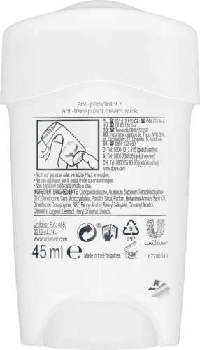 Antitranspirant Deocreme Maximum 45 ml Protection