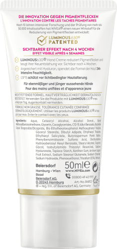 Pigmentflecken, 50 LSF Anti Handcreme ml 15, Luminous