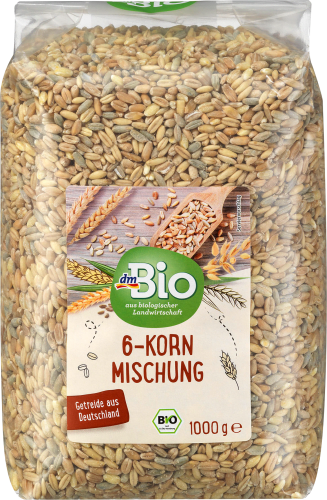 Getreide, 6-Korn-Mischung, 1000 g