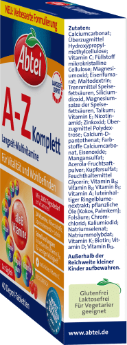 A-Z Komplett 46 40 Tabletten St, g