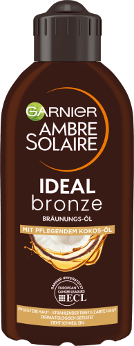 bronze mit Kokosöl, ml 200 Ideal Bräunungsöl