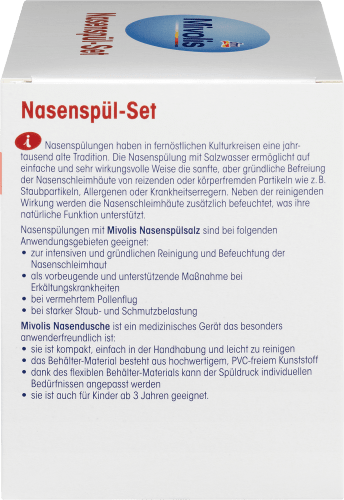 Nasenspülsalz, Btl. 67,5 30 g + Nasenspül-Set