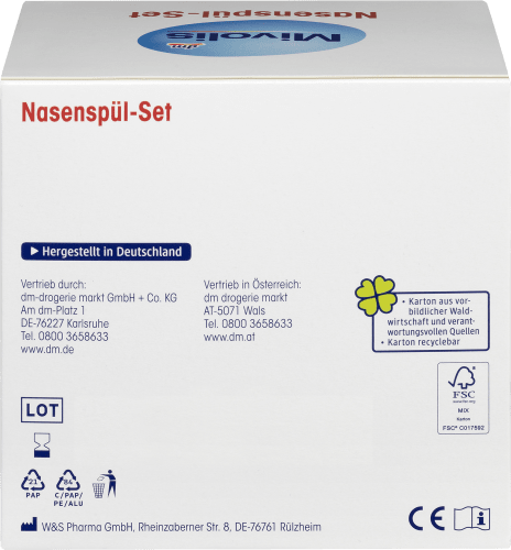 Nasenspülsalz, Btl. 67,5 30 g + Nasenspül-Set