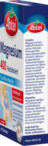 Magnesium 400 Tabletten St, 38,6 g 30