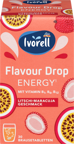 Litschi-Maracuja, - Flavour Drop Energy g 66