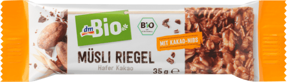 Müsli Riegel Hafer Kakao Nibs, 35 g