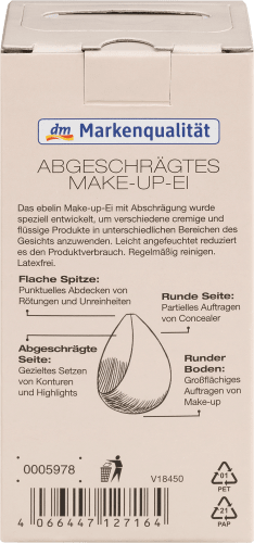 Make-up Ei Abgeschrägt, 1 St