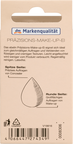 Make-up Ei für Verblenden & 1 Auftragen, St