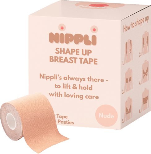 Shape Up Breast Tape Nude, 5 m