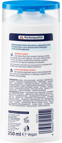 Shampoo Ultra Sensitive, 250 ml