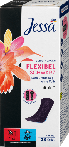 Slipeinlagen Flexibel Schwarz, 28 St