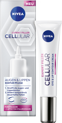 Lippenpflege ml 15 Filler, Cellular und Expert Augen-