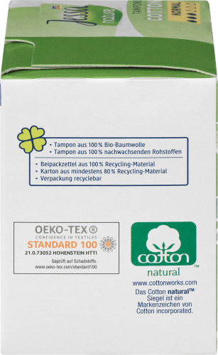 16 Cotton nature, Tampons Normal St