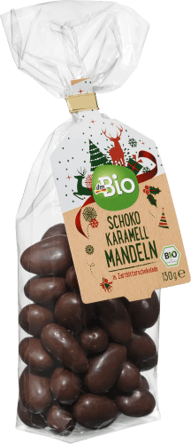 Schoko Mandeln, 130 Karamell g