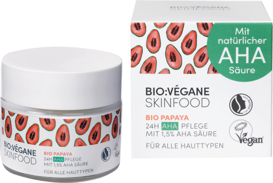 Gesichtscreme Bio Papaya AHA 24h Pflege, 50 ml
