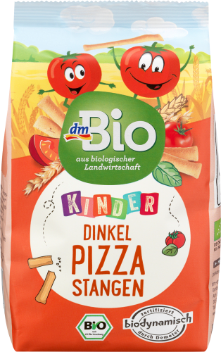 Kindersnack Dinkel Pizza Stangen, Demeter, g ab Jahren, 80 3
