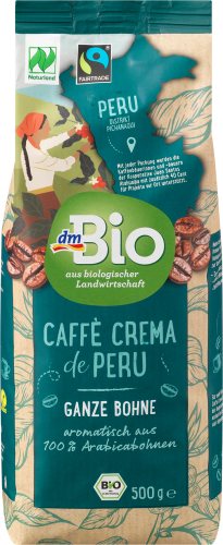 Caffè Crema de Peru, ganze Bohne, 500 g