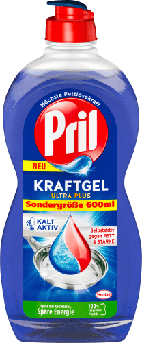 Plus, Kraft-Gel 600 Spülmittel Ultra ml