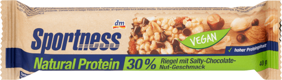 Proteinriegel 30% Natural Protein, Salty Chocolate Nut Geschmack, 40 g