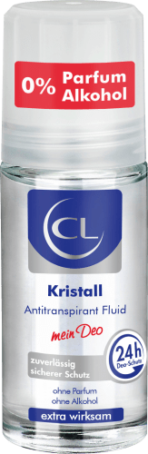 Antitranspirant Deo Roll-on Kristall Mineral Fluid extra sensitive, 50 ml
