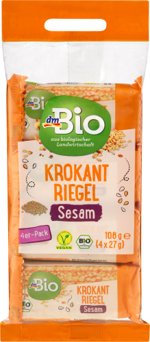 Krokantriegel, Sesam (4x27 g), g 108