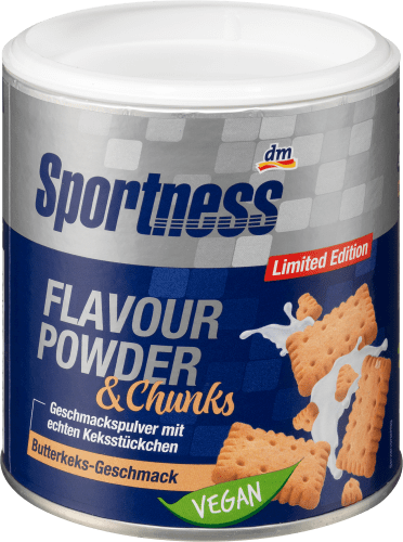 Flavour Powder & Chunks mit Butterkeks Geschmack, vegan, 170 g