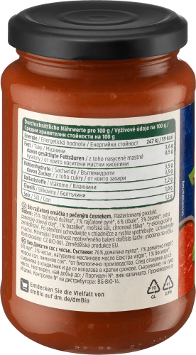 Knoblauch, Tomatensauce gerösteter 325 ml