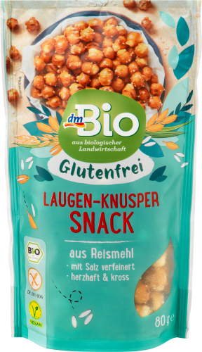 Laugen-Knusper-Snack glutenfrei, 80 g | Knabberzeug