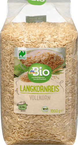 Langkornreis Vollkorn, 1000 g | Reis