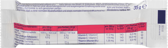 Energieriegel, Himbeere Joghurt Geschmack, g 35